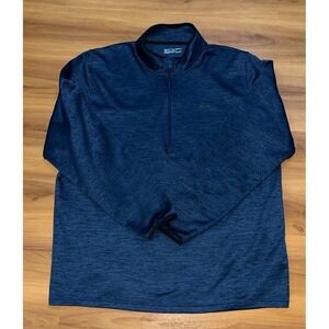 Mens Under Armour Quarter Zip Loose Fit Active Pullover Shirt Jacket